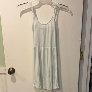 Brandy & Melville Light Blue one size Sleeveless Slip Dress spaghetti straps